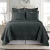 Cross Stitch Charcoal Euro Shams - Set Of 2 - Levtex Home -Comforters Store GUEST f9e5a8a8 7f3b 43c8 ad27 720f845fe0c5