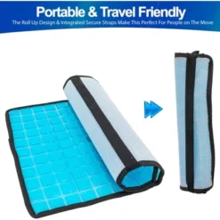 5 Star Super Deals Cooling Gel Pillow Pad W/ Chill Gel Cells - No Water Filling & Non-Leaking Cooling Mat Relief For Sleep, Night Sweats, Hot Flashes -Comforters Store GUEST fbed248d d056 434b 8ac4 3f7a9167429d