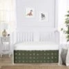 Sweet Jojo Designs Boy Or Girl Gender Neutral Unisex Baby Crib Bed Skirt Jungle Animals Green And White -Comforters Store GUEST fddd6956 a8a6 48ed b409 adc437264c10